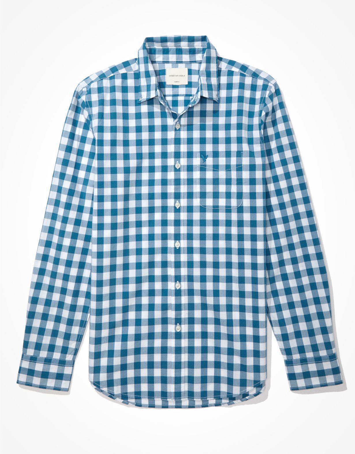 AE Poplin Button-Up Shirt