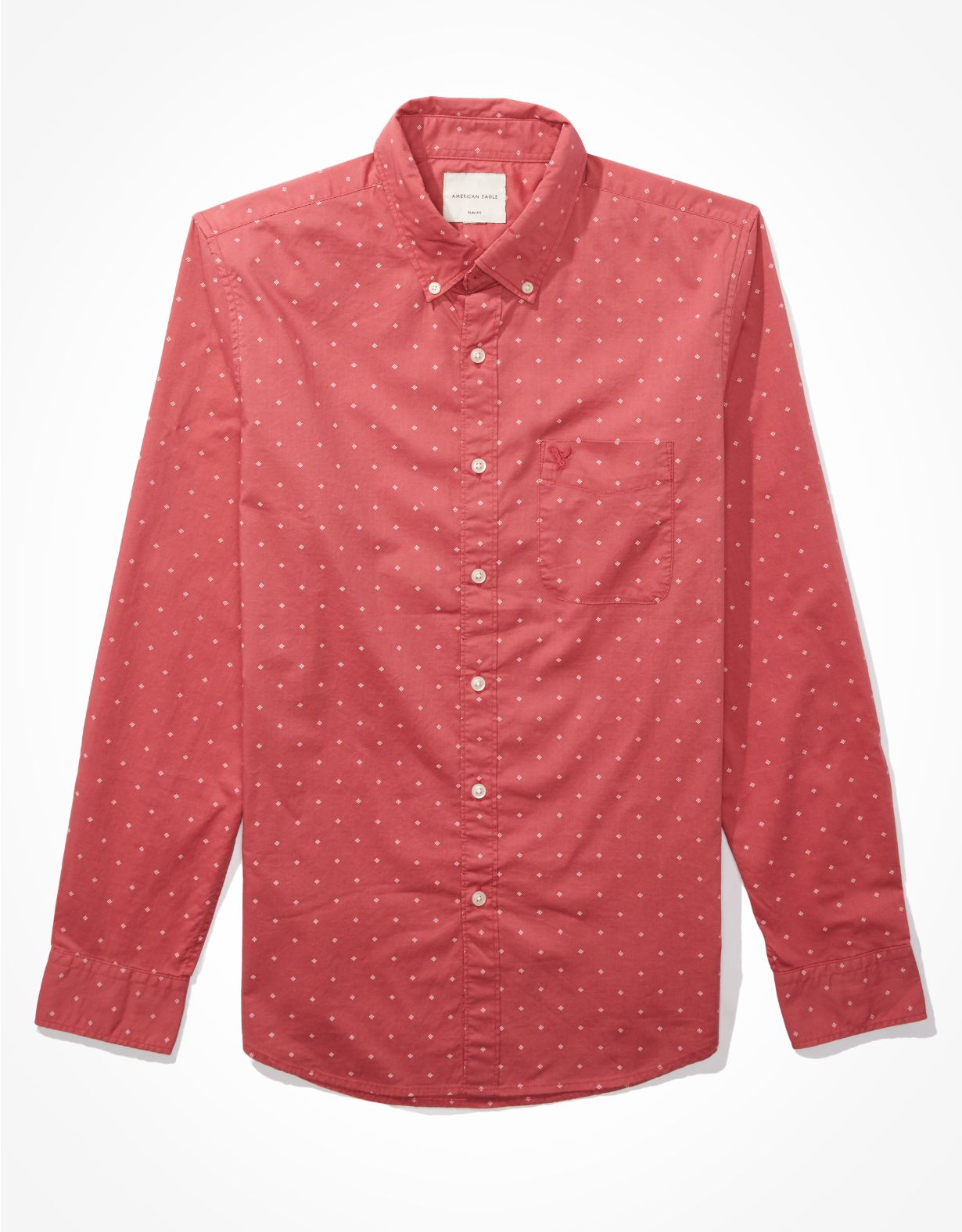 AE Poplin Button-Up Shirt