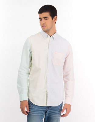 AE Multi-Color Oxford Shirt