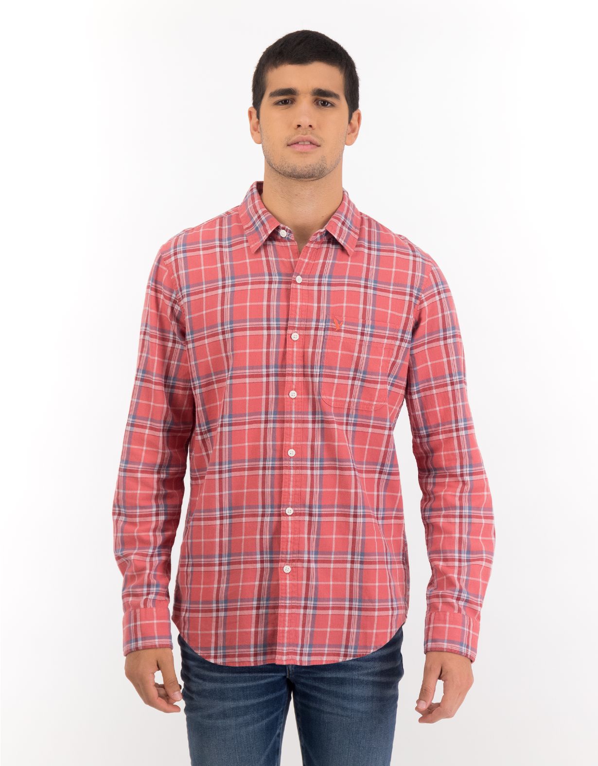 AE Slim Fit Button-Up Shirt