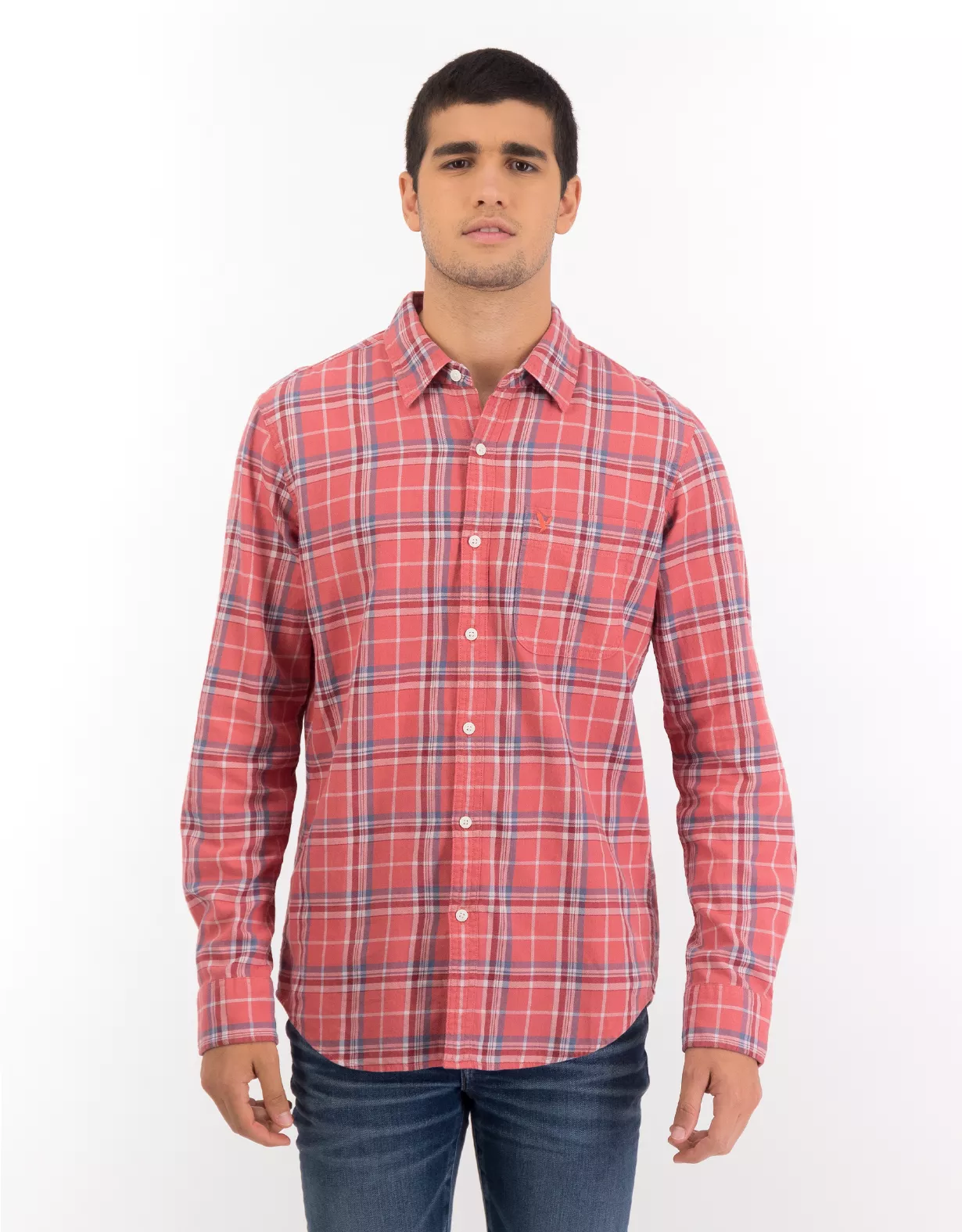 AE Slim Fit Button-Up Shirt