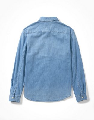 AE Denim Button-Up Shirt