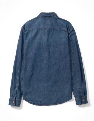 AE Denim Button-Up Shirt