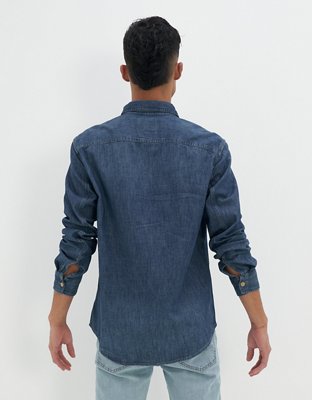 AE Denim Button-Up Shirt