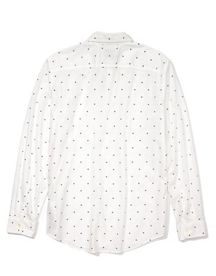 AE Printed Slim Fit Everyday Button-Up Shirt