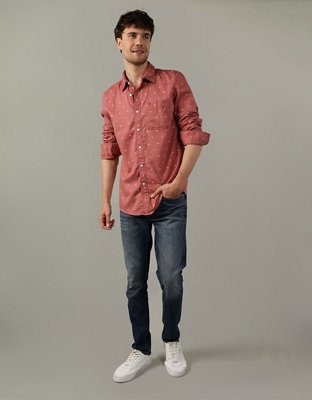 AE Slim Fit Everyday Oxford Button-Up Shirt