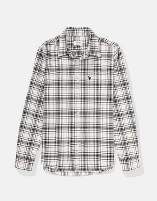 AE Plaid Slim Fit Everyday Button-Up Shirt