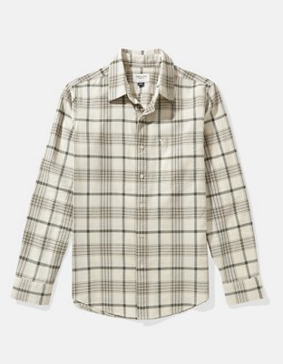 AE Plaid Slim Fit Everyday Button-Up Shirt