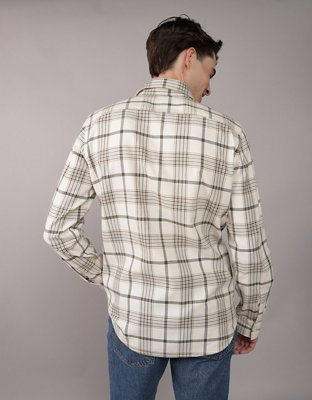 AE Plaid Slim Fit Everyday Button-Up Shirt