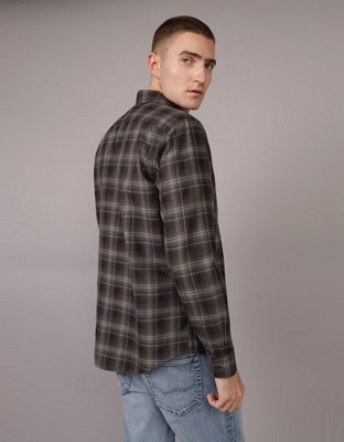 AE Plaid Slim Fit Everyday Button-Up Shirt