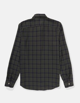 AE Plaid Slim Fit Everyday Button-Up Shirt