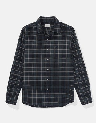 AE Plaid Slim Fit Everyday Button-Up Shirt