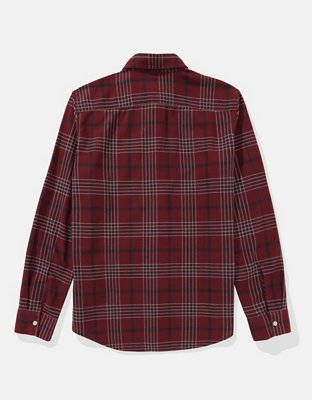 AE Plaid Slim Fit Everyday Button-Up Shirt