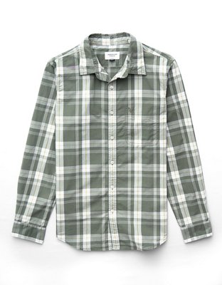 AE Everyday Slim Fit Button-Up Shirt | American Eagle