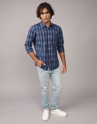 AE Camisa Everyday Slim Fit con botones
