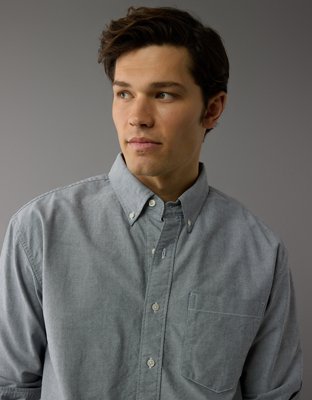 AE Everyday Oxford Button-Up Shirt