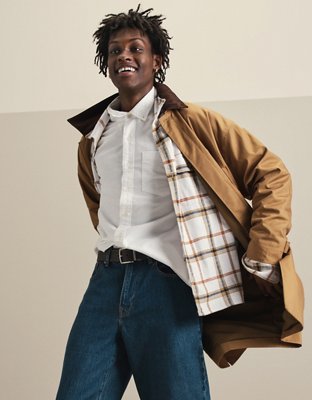 AE Everyday Relaxed Oxford Button-Up Shirt | American Eagle