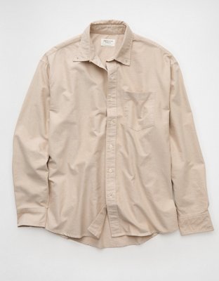 AE Everyday Relaxed Oxford Button-Up Shirt