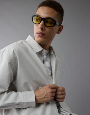 AE Everyday Relaxed Oxford Button-Up Shirt