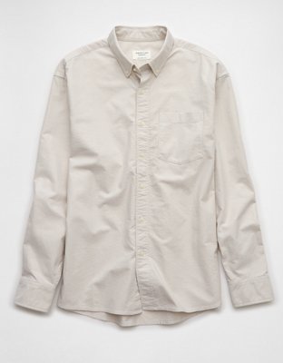 AE Everyday Relaxed Oxford Button-Up Shirt