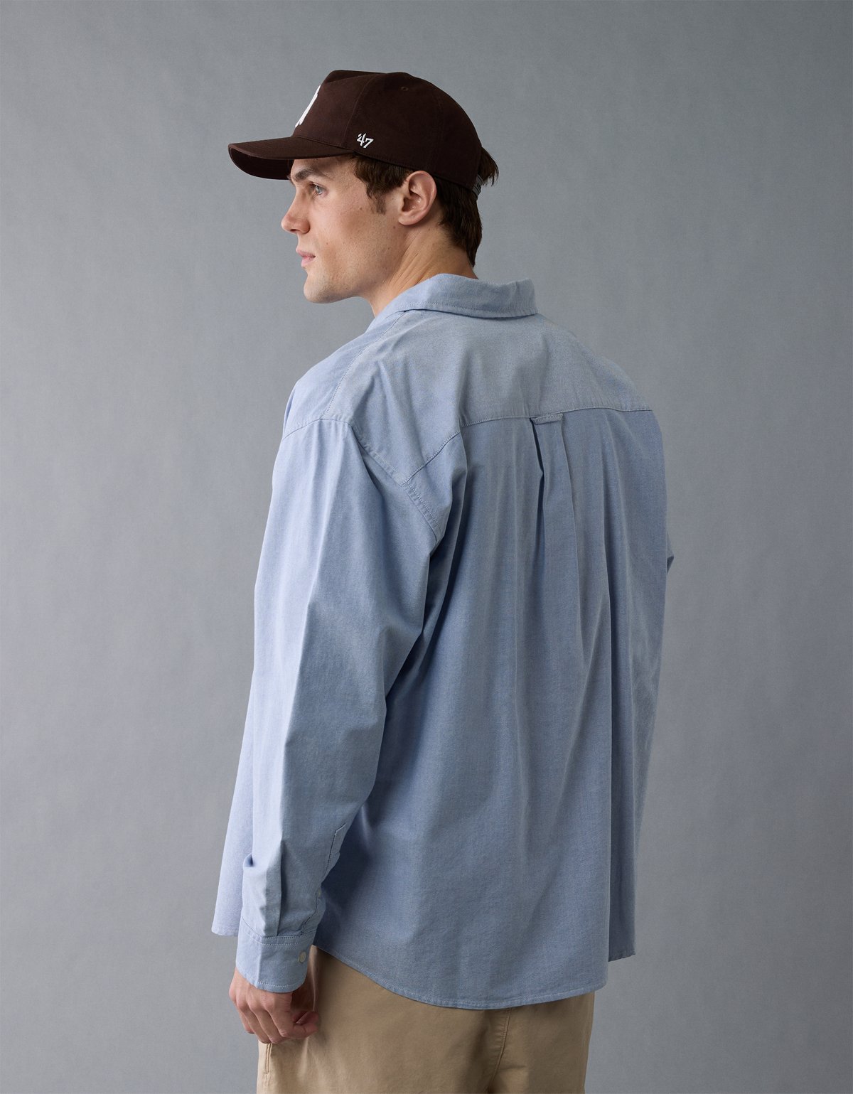 AE Everyday Classic Fit Oxford Button-Up Shirt - image 3