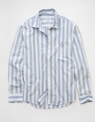 AE Everyday Relaxed Oxford Button-Up Shirt