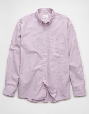 AE Everyday Relaxed Oxford Button-Up Shirt