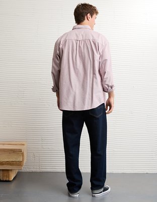 AE Everyday Relaxed Oxford Button-Up Shirt