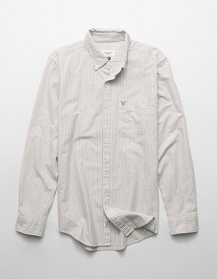 AE Everyday Slim Oxford Button-Up Shirt
