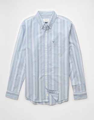 AE Everyday Slim Oxford Button-Up Shirt