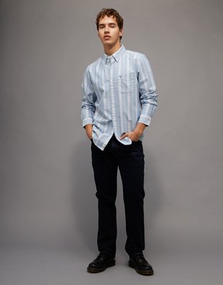 AE Everyday Slim Oxford Button-Up Shirt