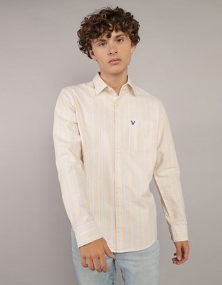 AE Everyday Slim Oxford Button-Up Shirt