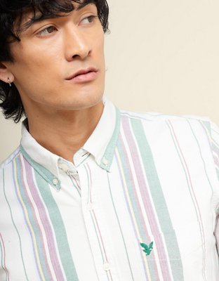 AE Everyday Slim Oxford Button-Up Shirt