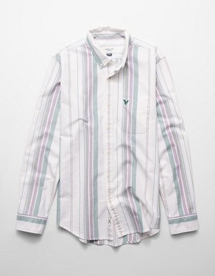 AE Everyday Slim Oxford Button-Up Shirt