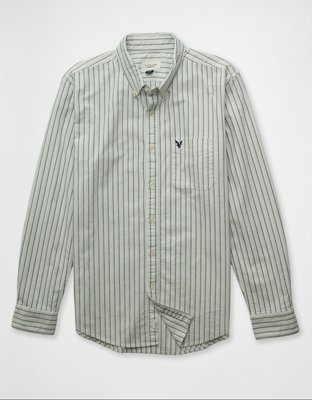 AE Everyday Slim Oxford Button-Up Shirt