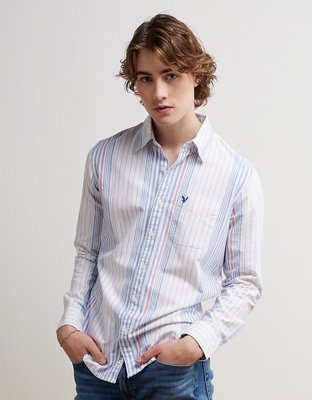 AE Everyday Slim Oxford Button-Up Shirt