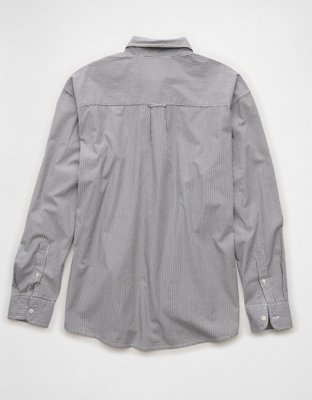 AE Everyday Camisa de Popelina Relajada con Botones