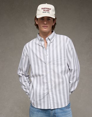 AE Everyday Classic Fit Oxford Button-Up Shirt