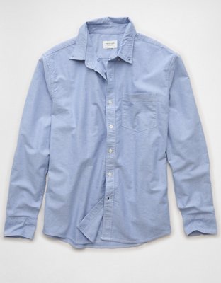Chemise boutonnée en oxford de tous les jours rayée AE