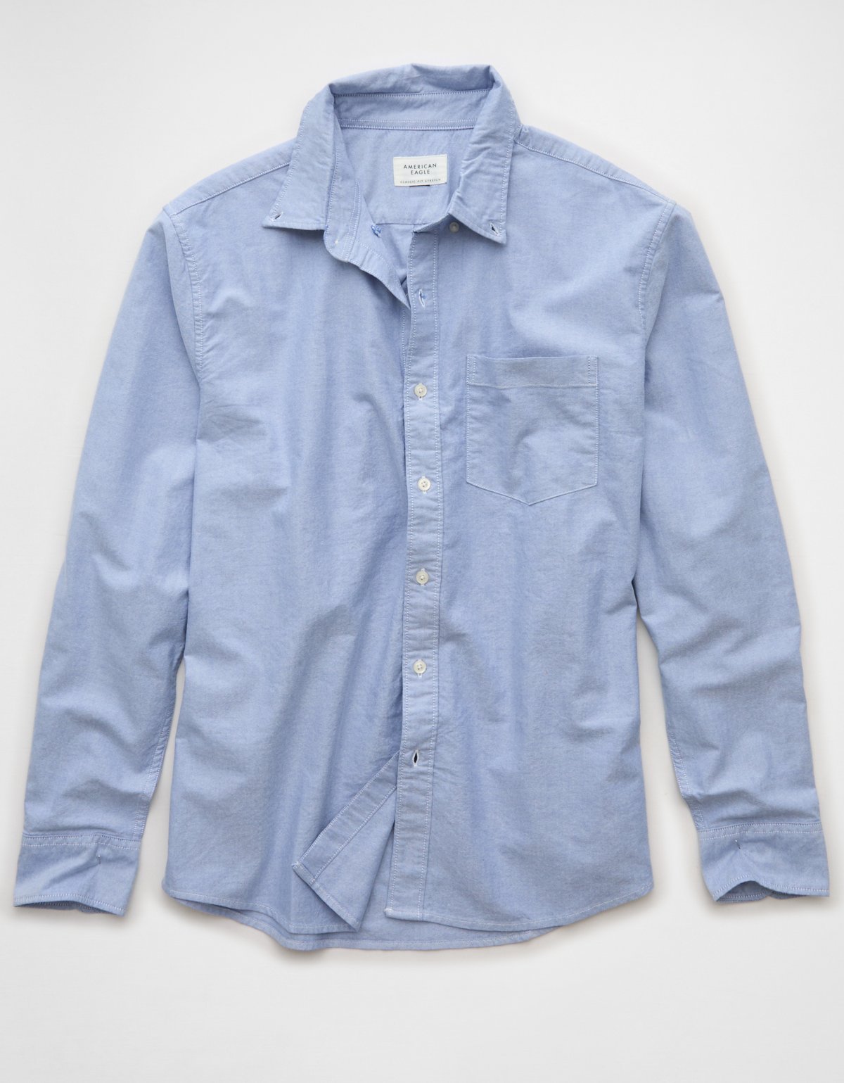 AE Everyday Oxford Striped Button-Up Shirt - image 3