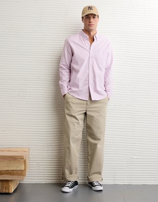 Chemise en oxford à coupe classique de tous les jours AE