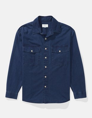 AE Relaxed Fit Denim Shirt