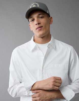 AE Everyday Poplin Button-Up Shirt