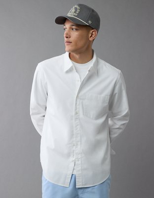 AE Everyday Poplin Button-Up Shirt