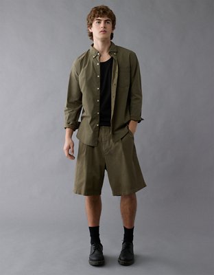 AE Everyday Poplin Button-Up Shirt