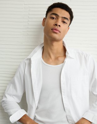 AE Everyday Classic Fit Poplin Button-Up Shirt