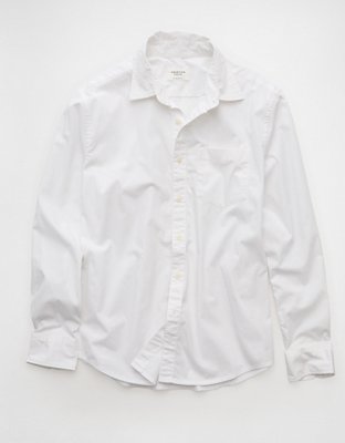 AE Everyday Classic Fit Poplin Button-Up Shirt