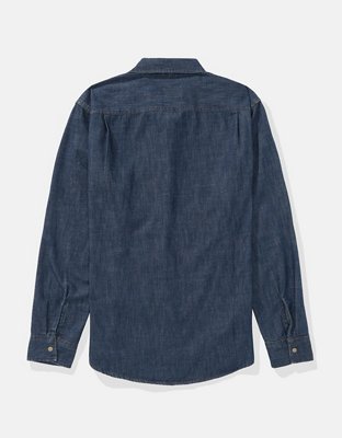 AE Long Sleeve Denim Shirt