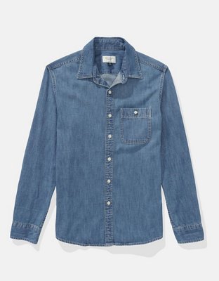 AE Long Sleeve Denim Shirt