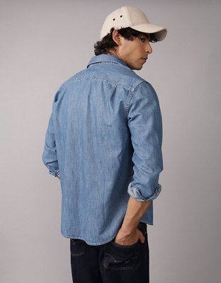 AE Long Sleeve Denim Shirt